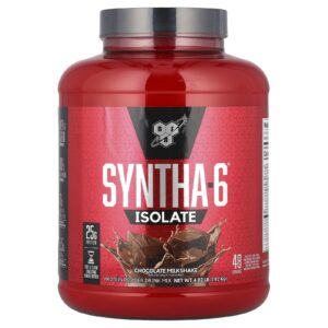 BSN Isolado Syntha-6 Mistura de Proteínas em Pó Milkshake de Chocolate 182 kg (402 lb)