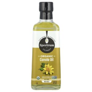 Spectrum Culinary Óleo de Canola Orgânico Prensado a Bordo Refinado 473 ml (16 fl oz)