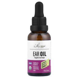 Wallys Natural Óleo em Gotas para o Ouvido Orgânicos 30 ml (1 fl oz)