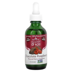 SweetLeaf Stevia Sweet Drops Chocolate e Framboesa 60 ml (2 fl oz)