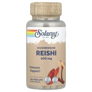 Solaray Cogumelos Reishi 600 mg 100 VegCaps