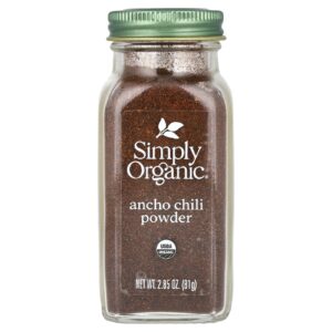Simply Organic Pimenta Ancho em Pó 81 g (285 oz)