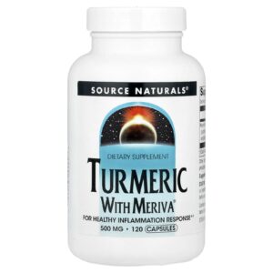 Source Naturals Turmeric With Meriva® 500 mg 120 Cápsulas