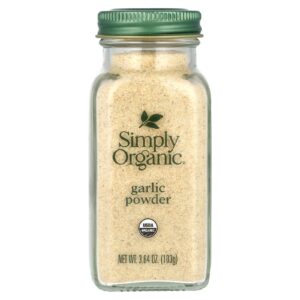 Simply Organic Alho Orgânico 103 g (364 oz)