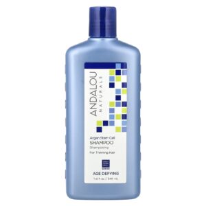 Andalou Naturals Shampoo Antienvelhecimento Para Emagrecer Célula-Tronco de Argão 340 ml (115 fl oz)