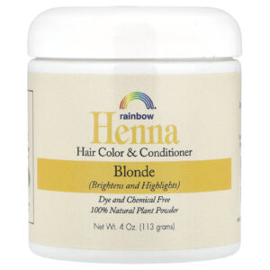 Rainbow Research Henna Tintura de Cabelo e Condicionador Loiro 113 g (4 oz)
