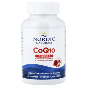 Nordic Naturals Gomas de CoQ10 Sabor de Morango 100 mg 60 Gomas