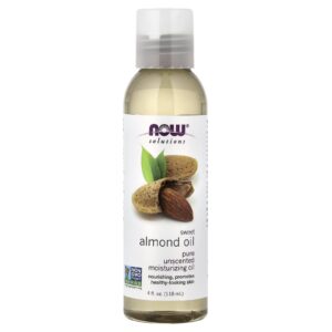 NOW Foods Solutions Óleo de Amêndoa Doce Sem Perfume 118 ml (4 fl oz)