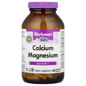 Bluebonnet Nutrition Calcium Plus Magnesium 180 Vcaps