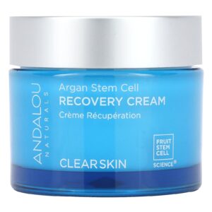 Andalou Naturals Creme de Recuperação de Células Tronco de Argan Pele Mais Clara frasco de 17 oz (50 ml)