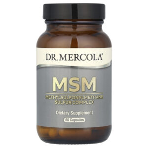 Dr. Mercola MSM Complexo de Metilsulfonilmetano e Enxofre 60 Cápsulas