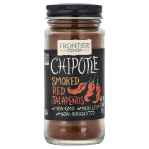 Frontier Co-op Chipotle Jalapenos Vermelho Defumado 61 g (215 oz)