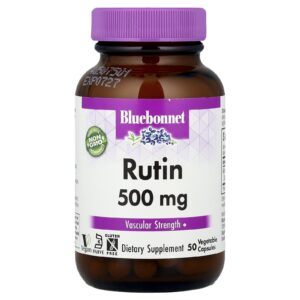 Bluebonnet Nutrition Rutina 500 mg 50 Cápsulas Vegetais