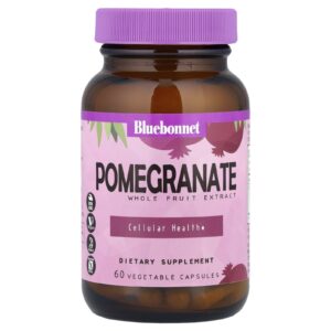 Bluebonnet Nutrition Superfruta extrato de romã integral 60 cápsulas vegetais