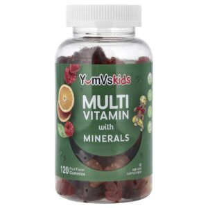 YumVs Gomas Multivitamínicas com Minerais Frutas 120 Gomas