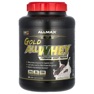 ALLMAX Gold AllWhey Proteína Whey Premium Cookies e Creme 227 kg (5 lb)