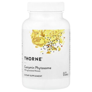 Thorne Fitossomo de Curcumina Liberação Gradual 120 Cápsulas (250 mg por Cápsula)