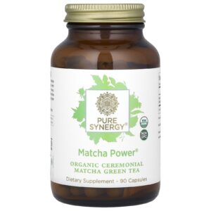 Pure Synergy Matcha Power 90 Cápsulas (500 mg por Cápsula)