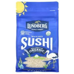 Lundberg Sushi de Arroz Branco Orgânico 907 g (32 oz)