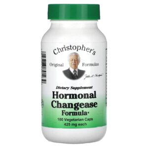 Christophers Original Formulas Fórmula de Changease Hormonal 425 mg 100 Cápsulas Vegetarianas