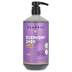 Alaffia Everyday Shea Sabonete Líquido Pele Normal a Muito Seca Lavanda 946 ml (32 fl oz)