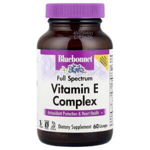 Bluebonnet Nutrition Complexo de Vitamina E 60 Licaps