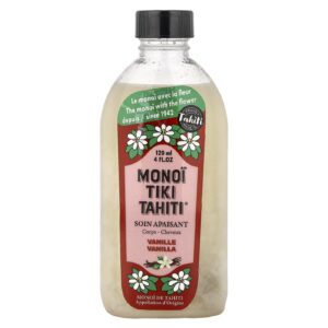 Monoi Tiare Tahiti Monoi Tiki Tahiti® Óleo de Coco Baunilha 120 ml (4 fl oz)
