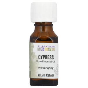 Aura Cacia Óleo Essencial 100% Puro Cipreste 15 ml (05 fl oz)