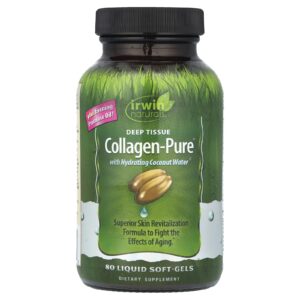 Irwin Naturals Deep Tissue Collagen-Pure 80 Softgel Líquido