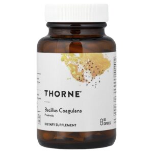 Thorne Bacillus coagulans 60 Cápsulas (133 mg por Cápsula)