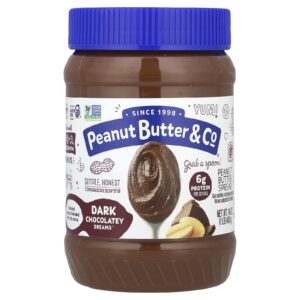 Peanut Butter & Co. Pasta de Manteiga de Amendoim Dark Chocolatey Dreams® 454 g (16 oz)