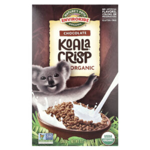 Natures Path EnviroKidz Cereal de Chocolate Orgânico Koala Crisp 115 oz (325 g)