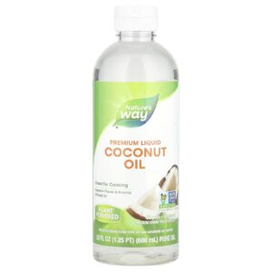 Natures Way Óleo de Coco Líquido Premium 600 ml (20 fl oz)