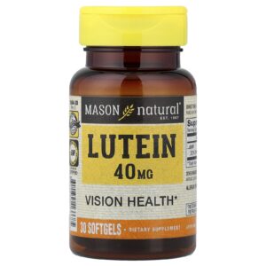 Mason Natural Luteína 40 mg 30 Cápsulas Softgel