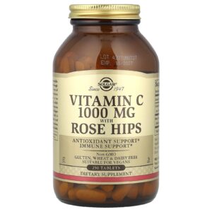 Solgar Vitamina C com Rosa-mosqueta 250 Comprimidos