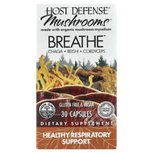 Host Defense Mushrooms™ Breath 30 Cápsulas
