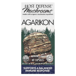 Host Defense Mushrooms™ Agarikon 60 Cápsulas (500 mg por Cápsula)