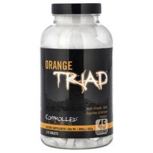 Controlled Labs Orange Triad Multivitamínico Fórmula para Articulações Digestão e Imunidade 270 Comprimidos