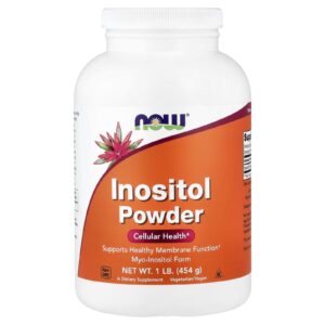 NOW Foods Inositol em Pó 454 g (1 lb)