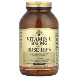 Solgar Vitamina C com Rosa-Mosqueta 250 Comprimidos