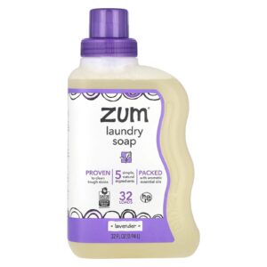 ZUM Sabão para Lavar Roupas Lavanda 094 l (32 fl oz)