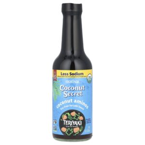 Coconut Secret Coconut Aminos Teriyaki Leve e Doce 296 ml (10 fl oz)