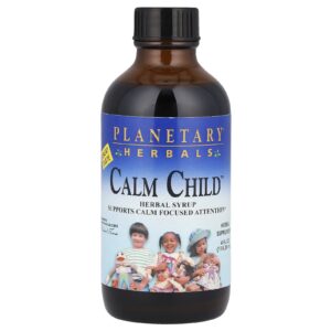 Planetary Herbals Criança Calma xarope de ervas 4 fl oz 118.28 (mL)