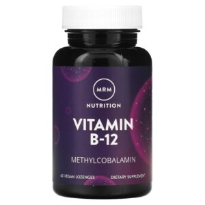 MRM Nutrition Nutrition Vitamina B-12 60 Pastilhas Veganas