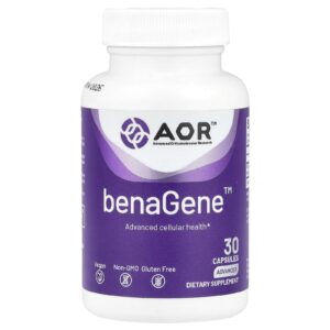 Advanced Orthomolecular Research AOR BenaGene™ 30 Cápsulas