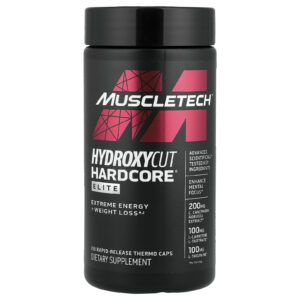 MuscleTech Hardcore® Elite 110 Cápsulas Térmicas de Liberação Rápida