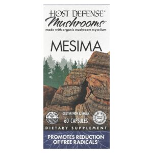 Host Defense Mushrooms™ Mesima 60 Cápsulas (05 g por Cápsula)