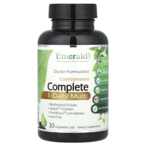Emerald Laboratories Coenzymated Complete 1-Diária Multi 30 Cápsulas Vegetais