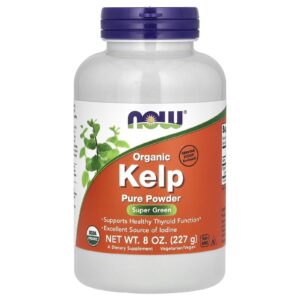 NOW Foods Algas Marinhas Puras em Pó Orgânicos 227 g (8 oz)