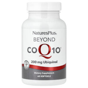 NaturesPlus Beyond CoQ10® Ubiquinol 200 mg 60 Cápsulas Softgel